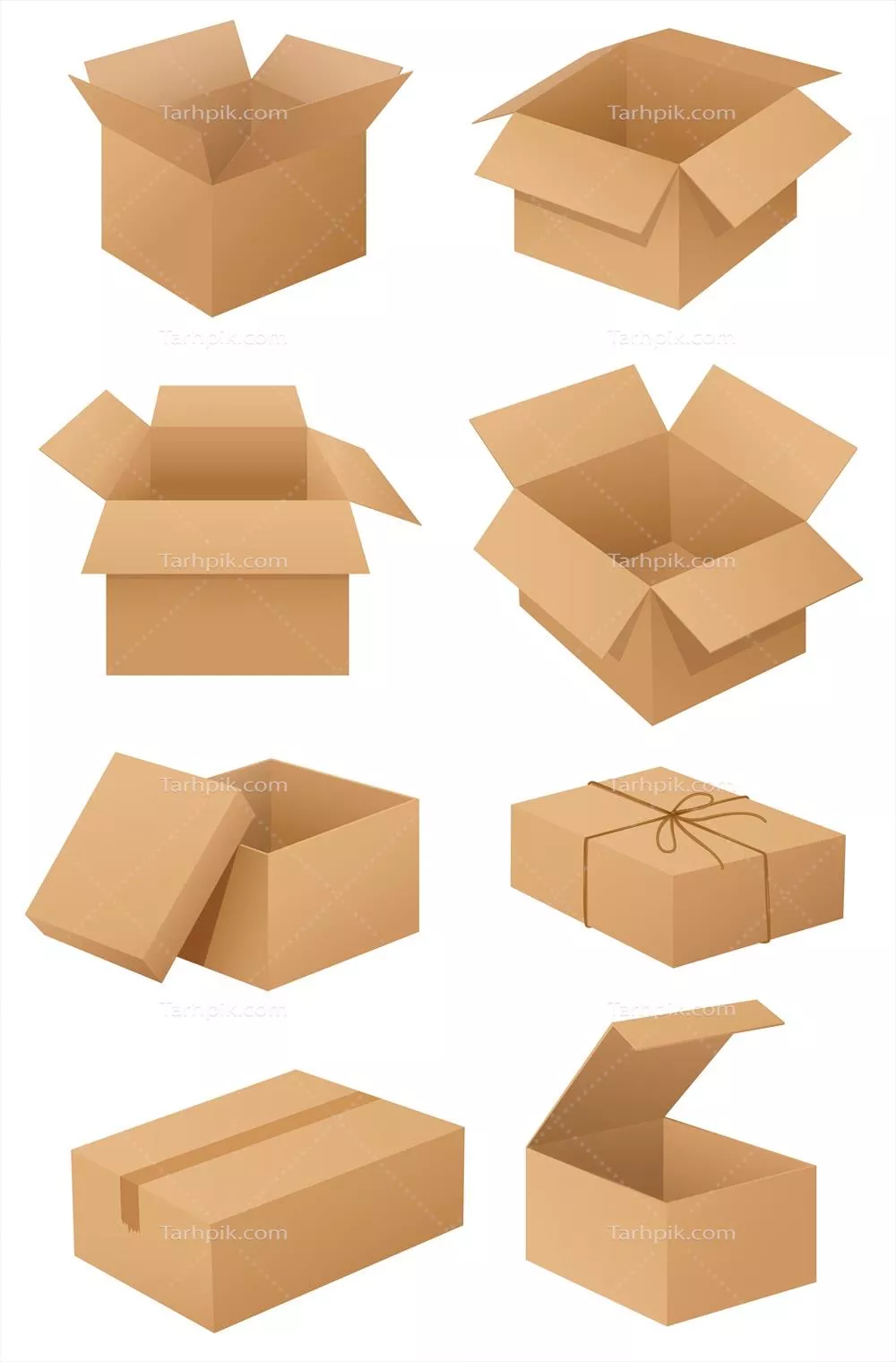 وکتور تصاوير بردهای مقوایی با کیفیت بالا و طراحی حرفه‌ای برای استفاده‌های گوناگون