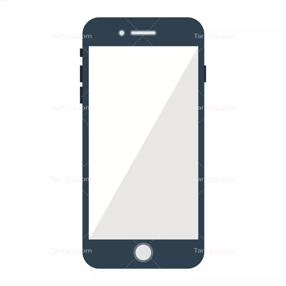 آیکون وکتور تلفن همراه: طراحی شیک و مدرن برای استفاده شخصی و تجاری