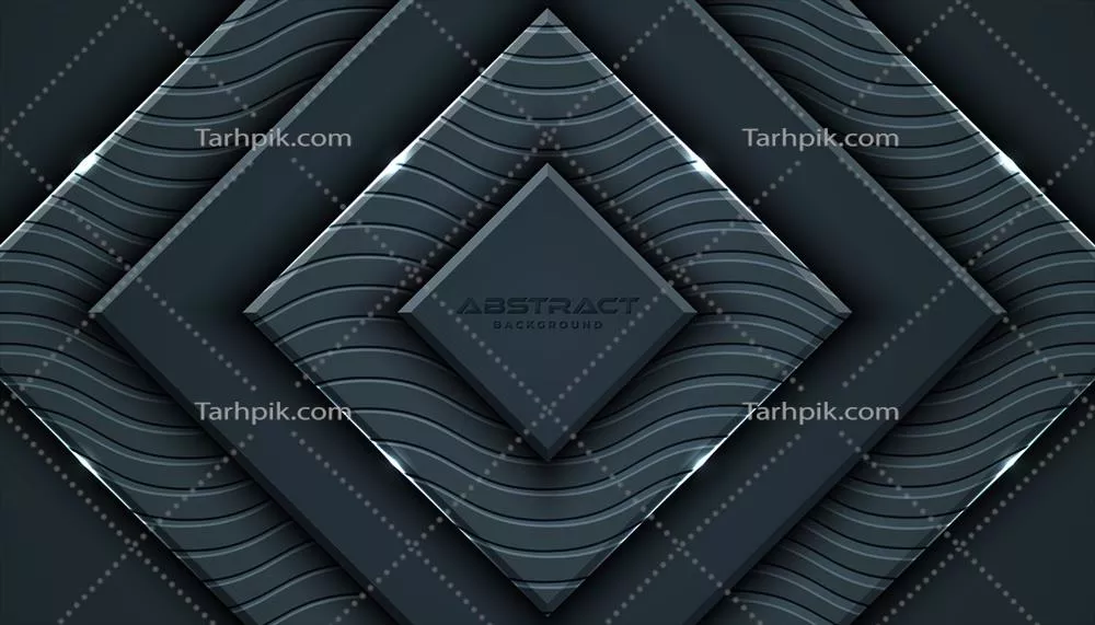 وکتور پسزمینه زغالی با الگوهای الماس سهبعدی لایهای و بافتدار