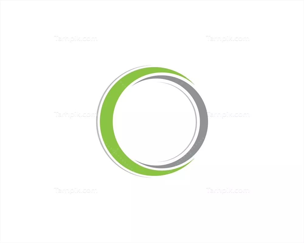 لوگوی دایرهای و نمادهای وکتور با طراحی منحصربهفرد و جذاب