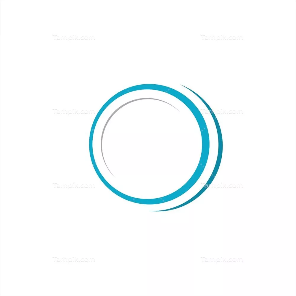 طراحی لوگو و آیکن وکتور به فرم دایرهای با کیفیت بالا