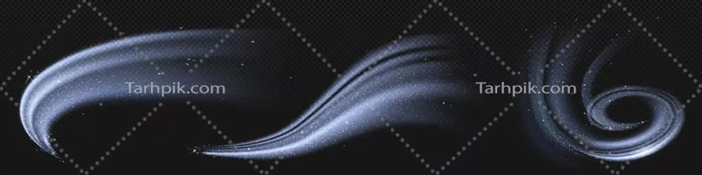 افکت وزش باد سرد و چرخش برف همراه با برفوزی در وکتور