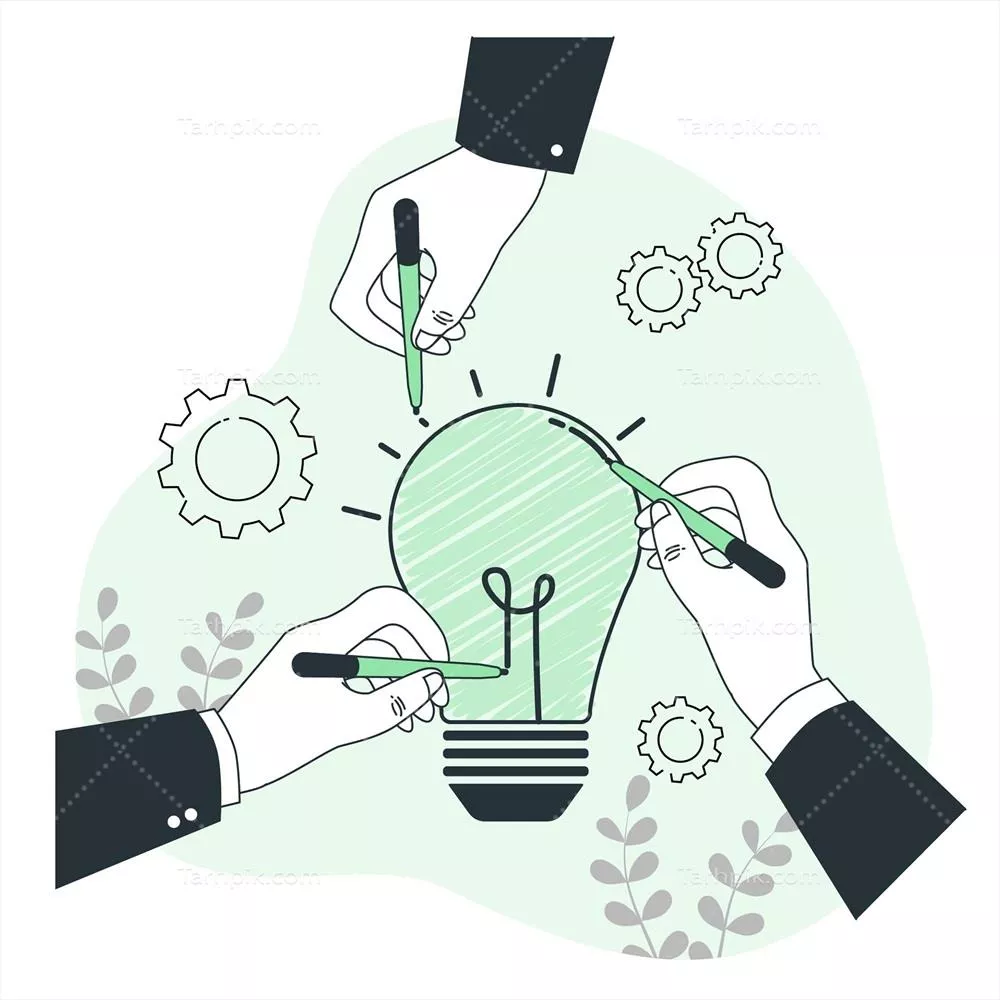 ایدهپردازی همکارانه: طراحی تصویر وکتور در همکاریهای هنری