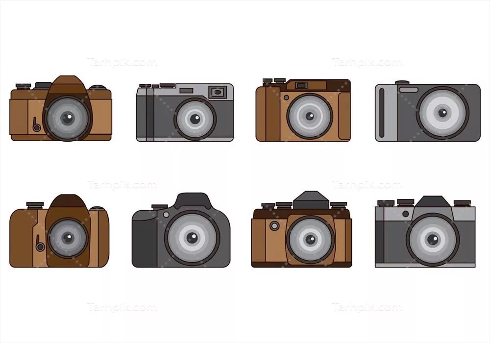 مجموعه وکتور دوربین با مدلهای مختلف و متنوع