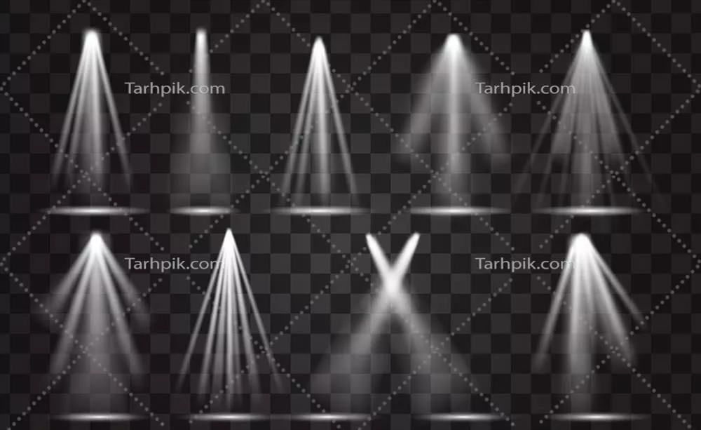 مجموعه تصاویر وکتوری نورانیتهای واقعی با جزئیات فوقالعاده