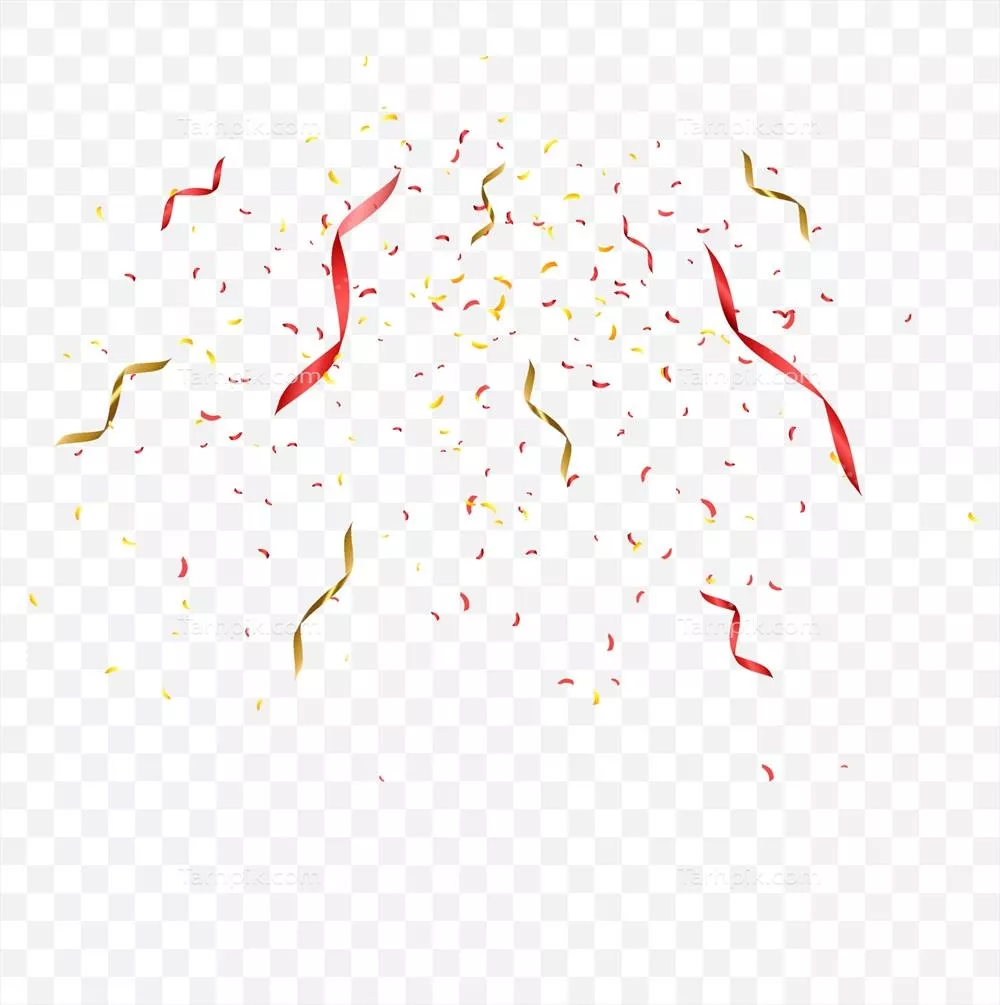 وکتور پسزمینهی رنگارنگ و درخشان با پاشش کنفیتی برای جشنها و مناسبتها