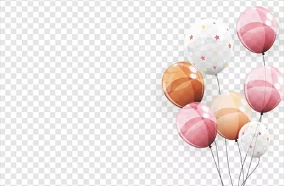 وکتور بادکنک های رنگی براق و جذاب برای جشن ها و مهمانی ها