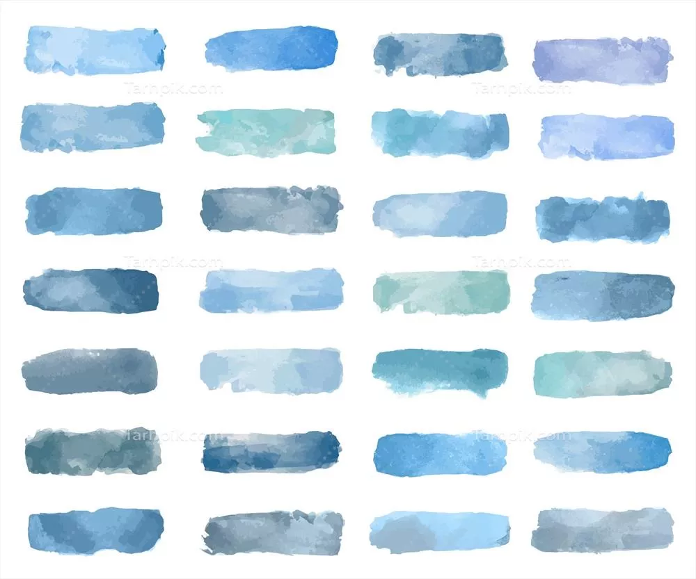 پسزمینه پچی رنگارنگ و آبرنگی وکتور با طراحی خلاقانه