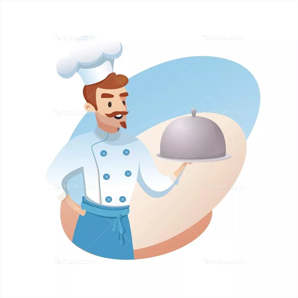 تصویرسازی مفهومی برای مشاغل رستورانی با طراحی وکتور جذاب