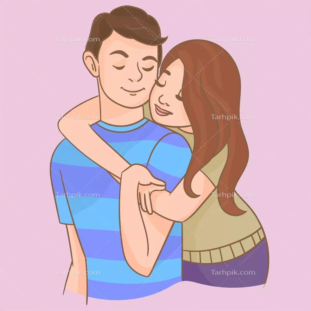 وکتور زوج عاشق: داستانی از عشق و روابط بین دو نفر در دنیای مدرن