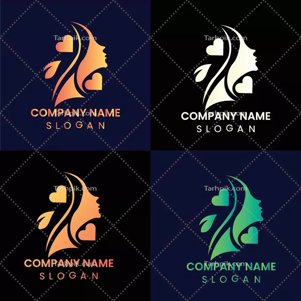 وکتور طراحی لوگو خلاقانه برای زیبایی و مد: بهترین ایدههای حرفهای