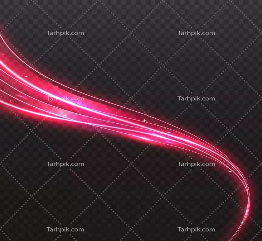 اثر روشنایی منحنی با سبک واقعی و طراحی وکتور بینظیر