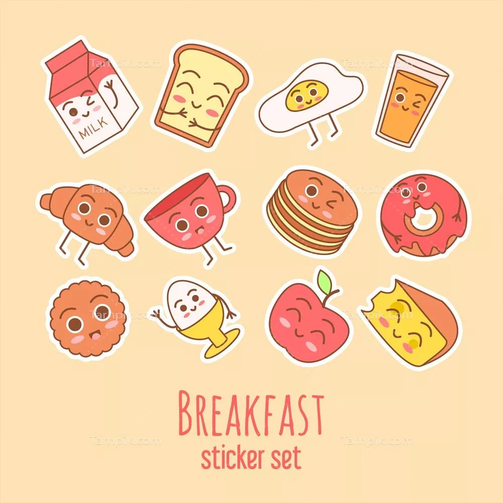 وکتور تصویر قاب ساده و زیبا با تخممرغ، روغن زیتون، شیر، نمک، پیاز و قارچ