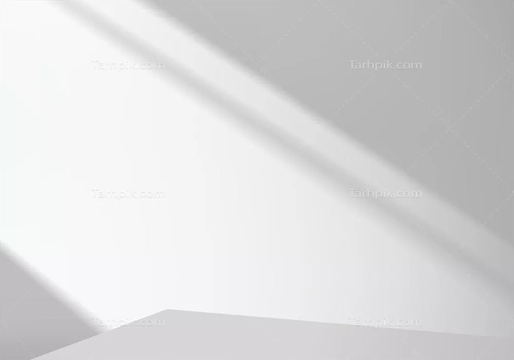 وکتور صحنه مینیمالیستی انتزاعی با سیلندر و بستر هندسی