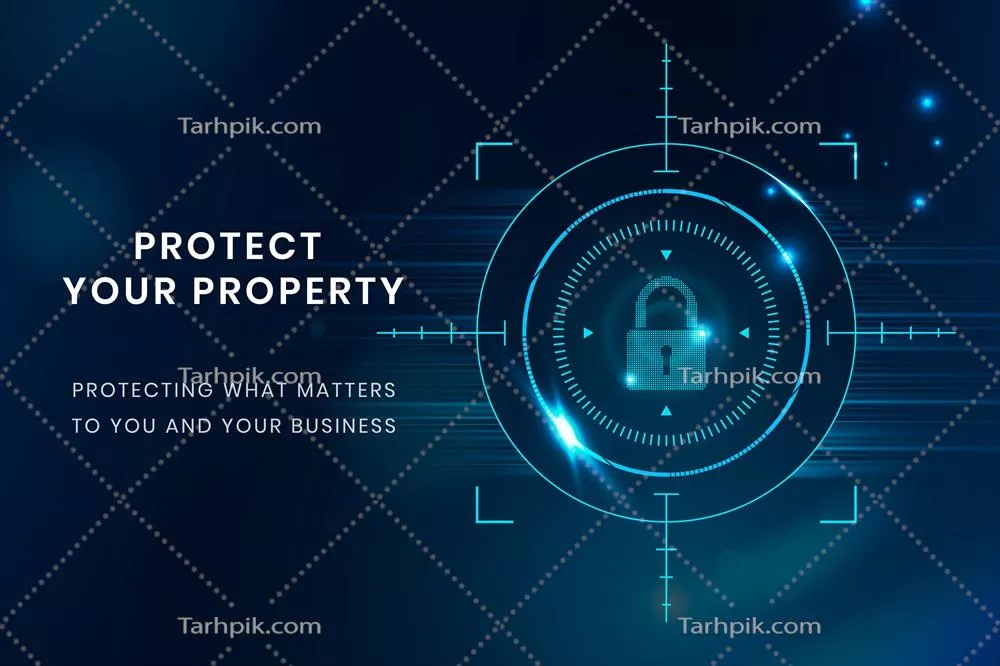 وکتور الگوی فناوری حفاظت از دادهها با آیکون قفل - طراحی و استفاده در امنیت اطلاعات