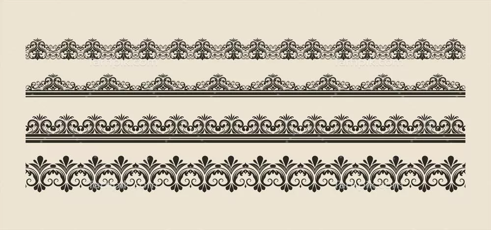 طرحهای تزئینی بوردهای وکتور: زیبایی و خلاقیت در طراحی