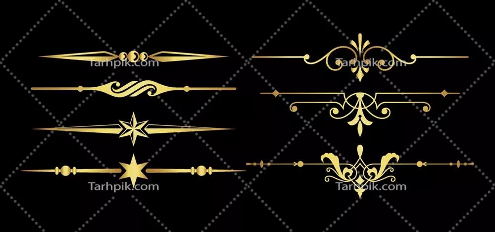 عناصر طراحی دکوراتیو و وکتوری برای زیباسازی پروژهها