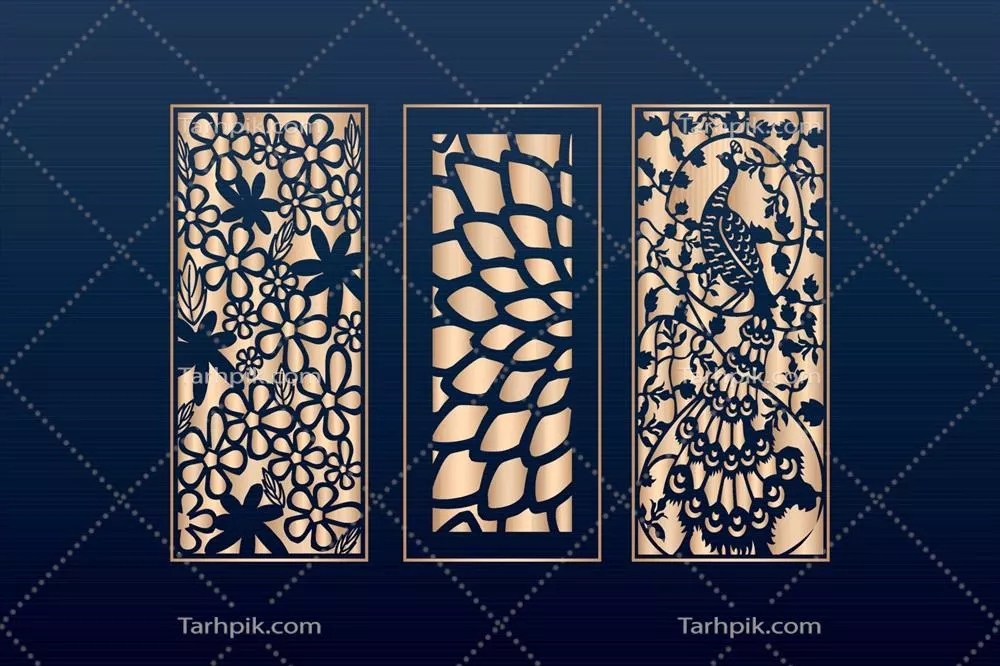 وکتور المان های تزئینی: کادر، حاشیه، و الگوهای اسلامی برای طراحی زیبایی