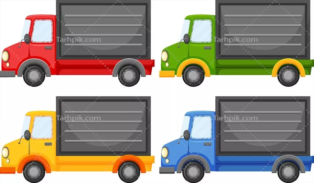 وکتور وانت تحویل در سبک کارتون: داستانی رنگارنگ و سرگرمکننده