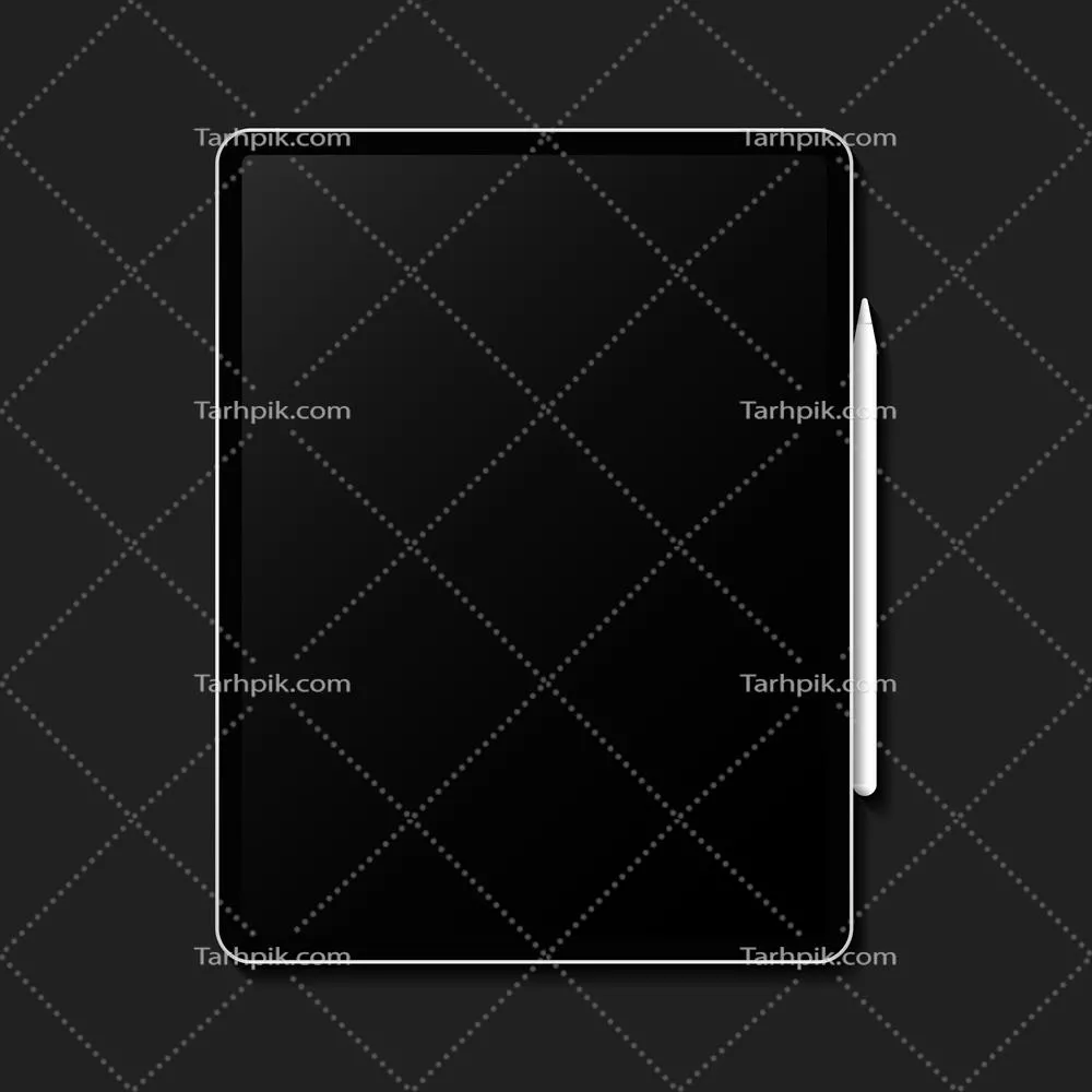 پیش‌نمایش دیجیتال دستگاه با کیفیت بالا و طراحی وکتور