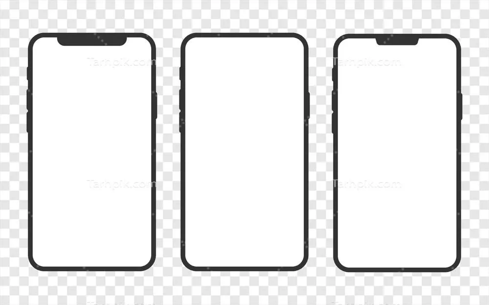 وکتور نمونه‌سازی دیجیتال از دستگاه‌های تلفن همراه و ویژگی‌های آن‌ها