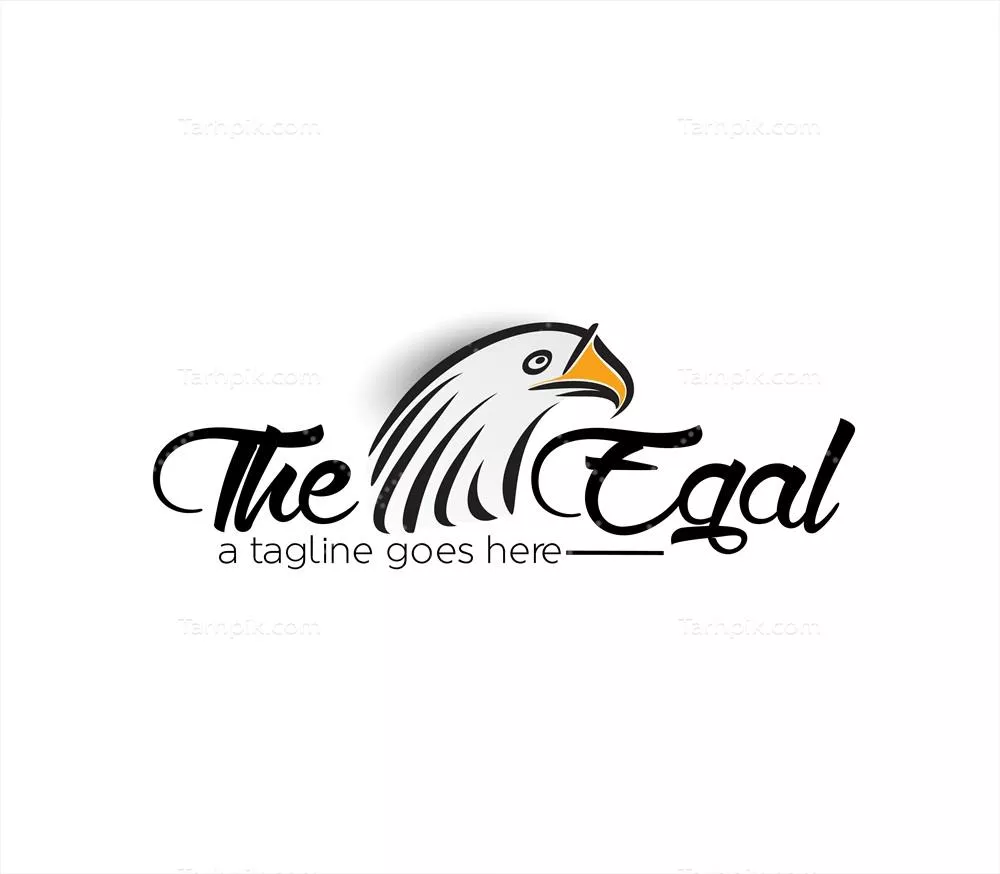 طراحی هویت برند عقاب چشم برای لوگوی شرکتی با کیفیت بالا و وکتور