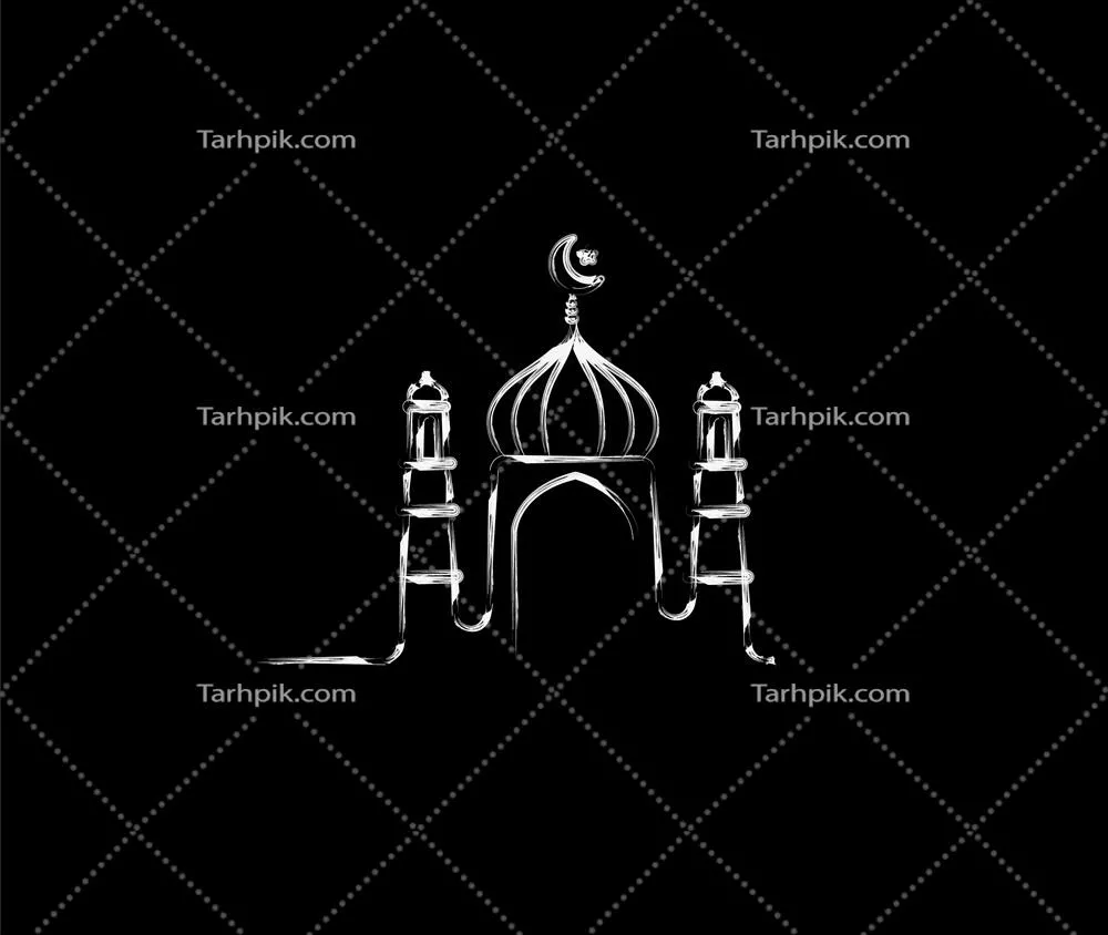 وکتور طراحی گرافیکی عناصر تزیینی جشن عید فطر و عید مبارک