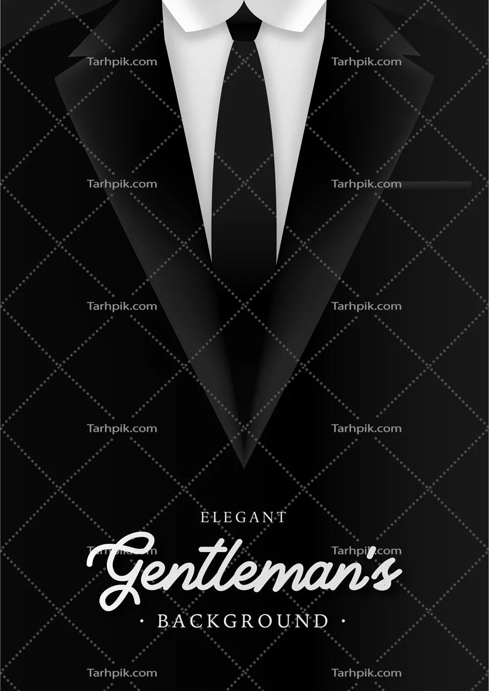 وکتور پس زمینه ای شیک و مجلل از یک مرد بیزینس پوشیده در کت و شلوار