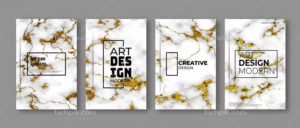 وکتور کارت ویزیت با بافت طلایی لوکس و مرمر، مناسب برای معرفی های تجاری