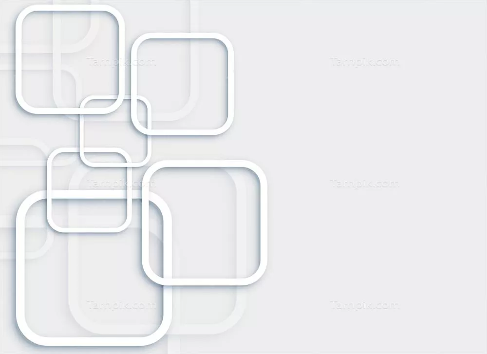 وکتور پسزمینه خاکستری مینیمالیستی و زیبا با مکعبهای سهبعدی