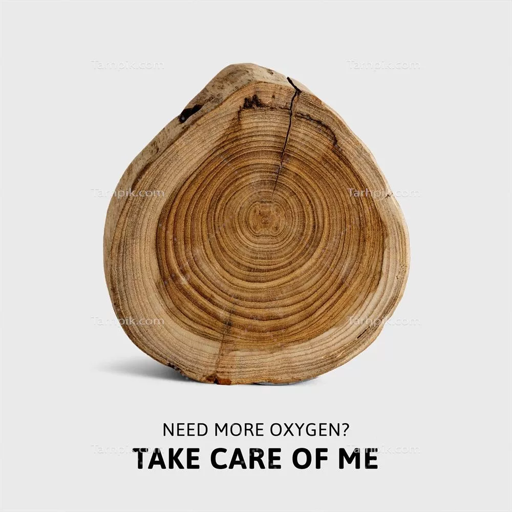 قالب کمپین آگاهی محیط زیست برای جنگلکاری و احیای فضای سبز با طراحی وکتور