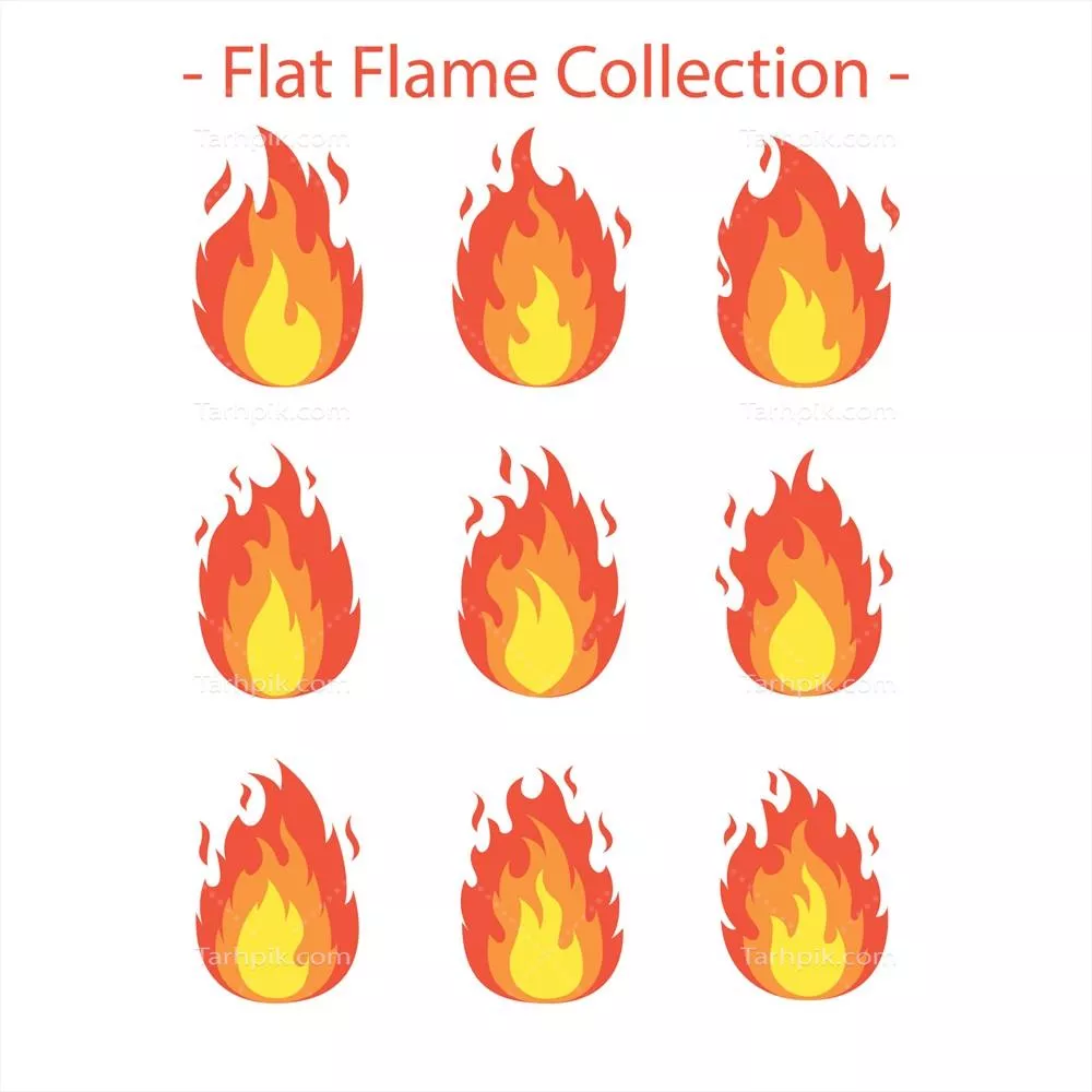 وکتور آتش و شعلههای آن: بررسی آتشسوزیهای وحشی و دمای سوزان