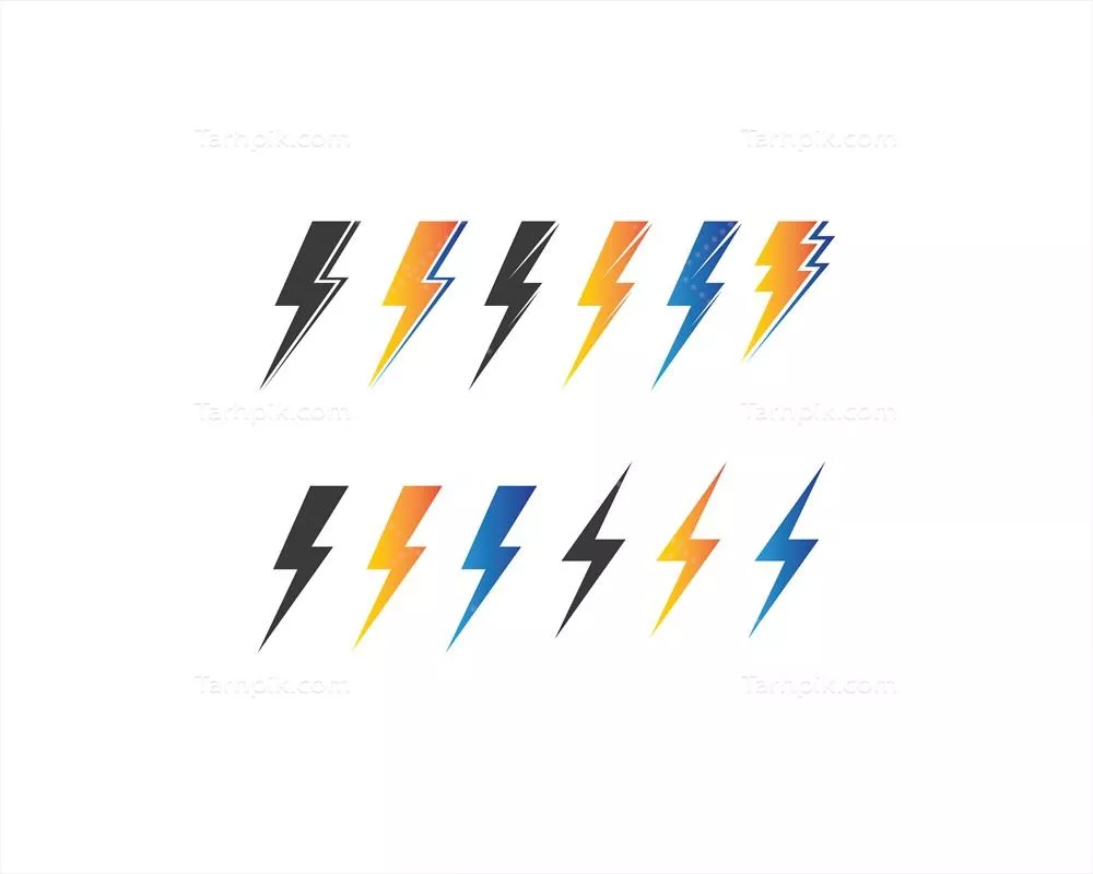 وکتور طراحی تصویر انرژی الکتریکی و قدرت فلش به همراه ویژگیهای نوین