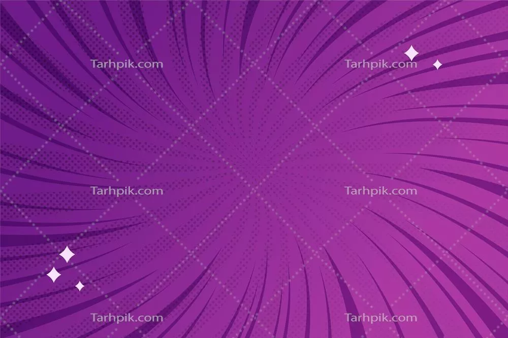 پس‌زمینه مسطح به سبک کمیک - وکتور طراحی شده برای گرافیک