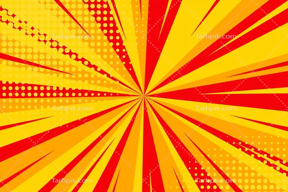 پس‌زمینه وکتور سبک کمیک طراحی تخت برای پروژه‌های گرافیکی