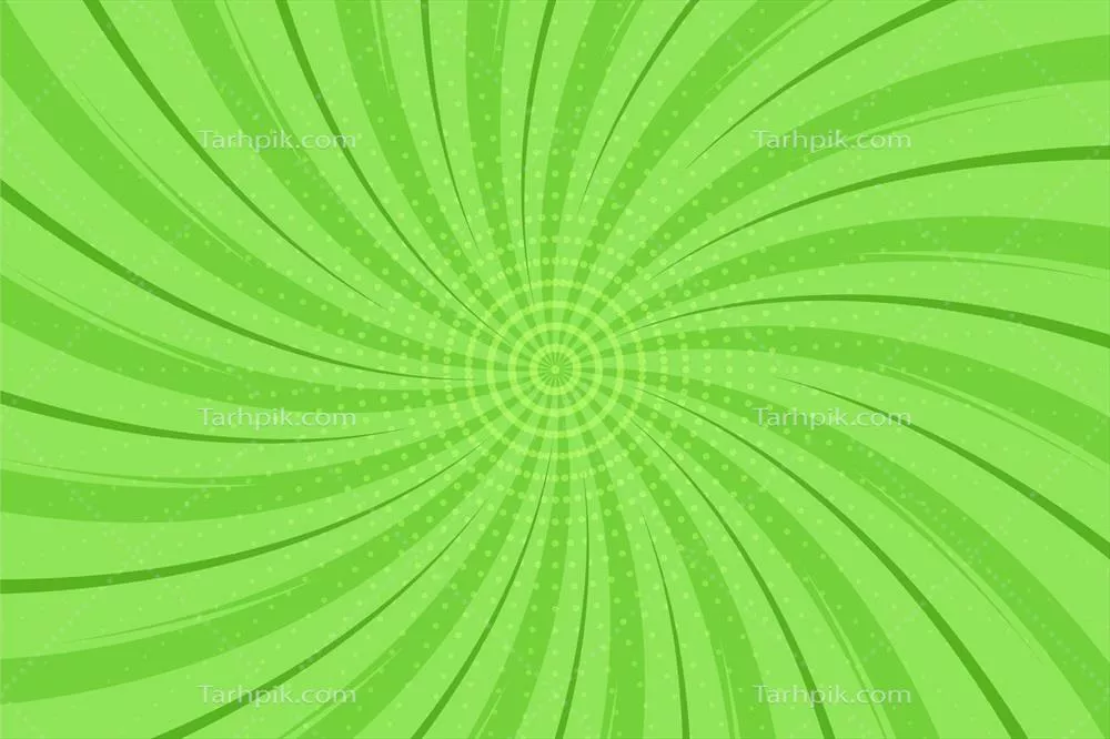 بکگراند وکتوری کمیک با طراحی تخت و سبز برای استفاده در گرافیک