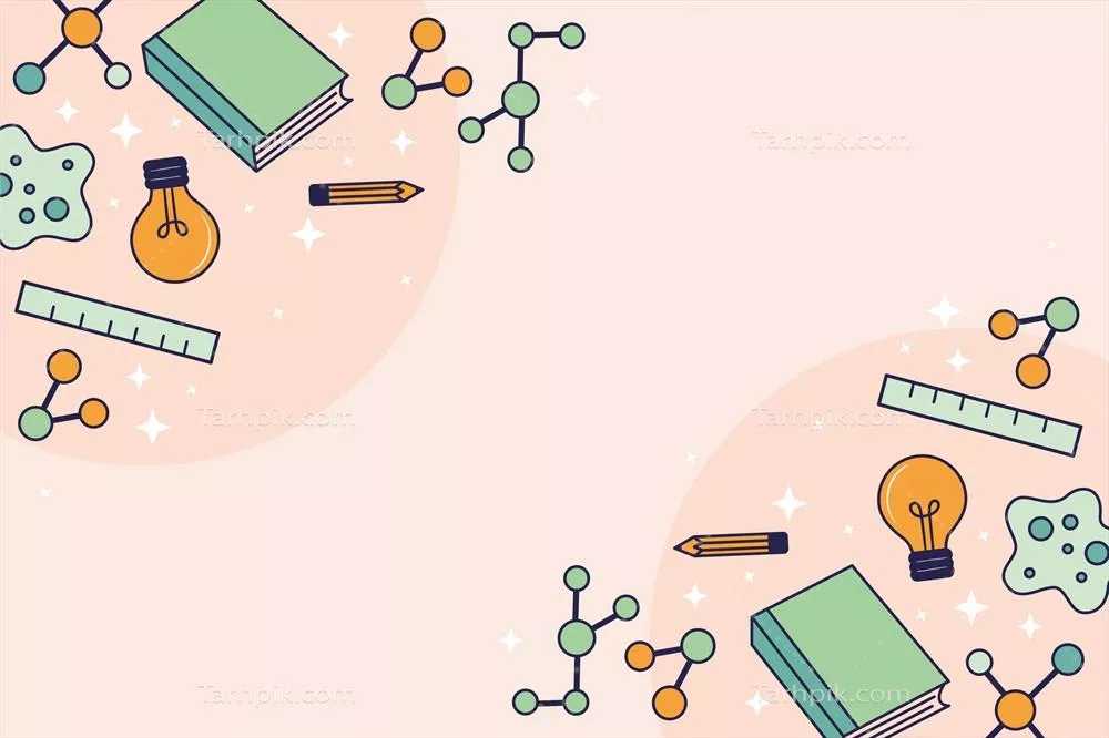 پس‌زمینه وکتور روز ملی علم با طراحی مسطح و نوآورانه