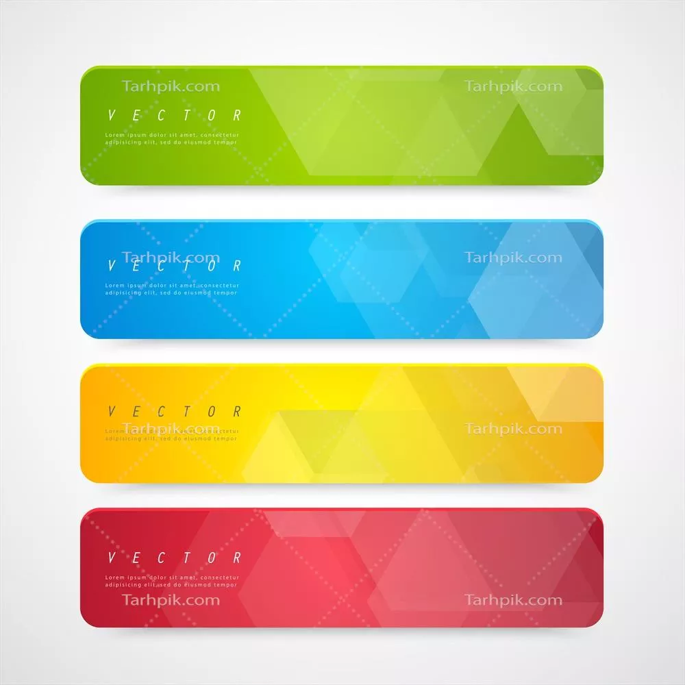 طراحی هدر قالب بروشور با کیفیت وکتور برای تبلیغات