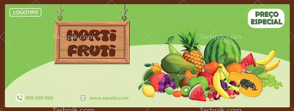 وکتور بنر میوهها: زیبایی و تنوع میوههای تازه و سالم