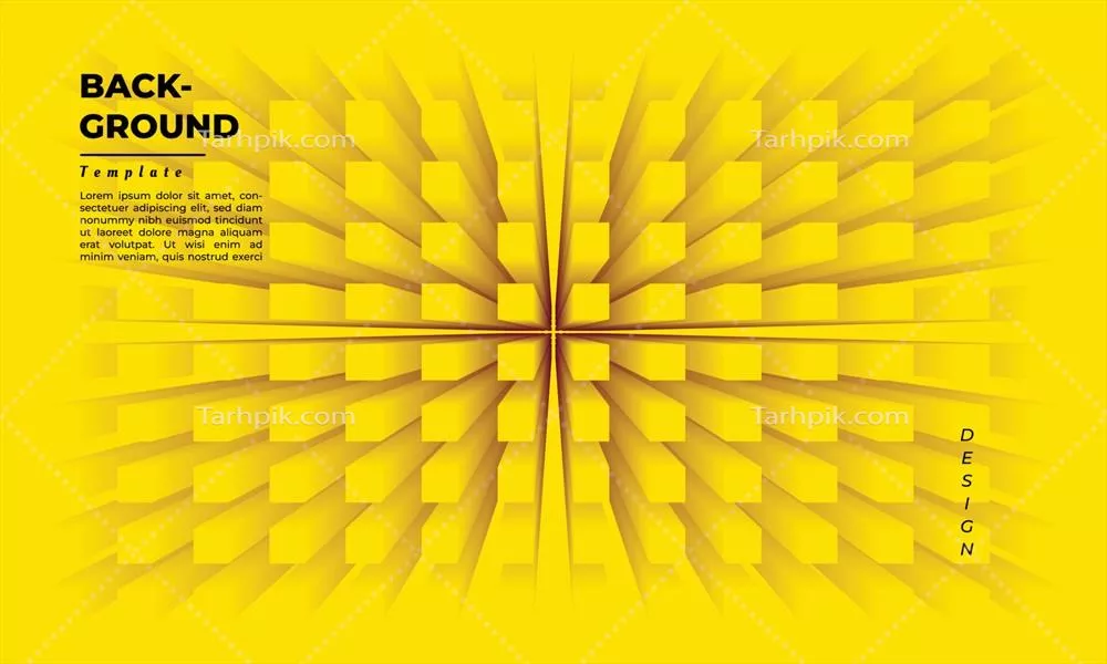 وکتور الگوی پس زمینه هندسی با مربع برای فضای خالی بر روی پوستر