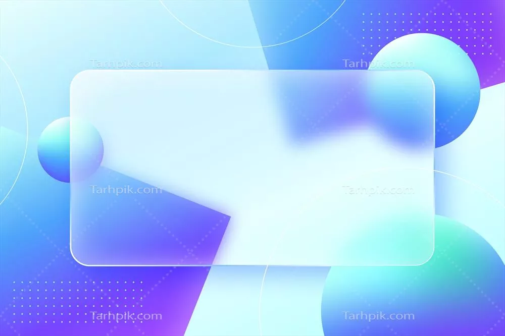 پسزمینه گرادیانت گلسمورفیسم وکتور با طراحی زیبا و منحصر به فرد