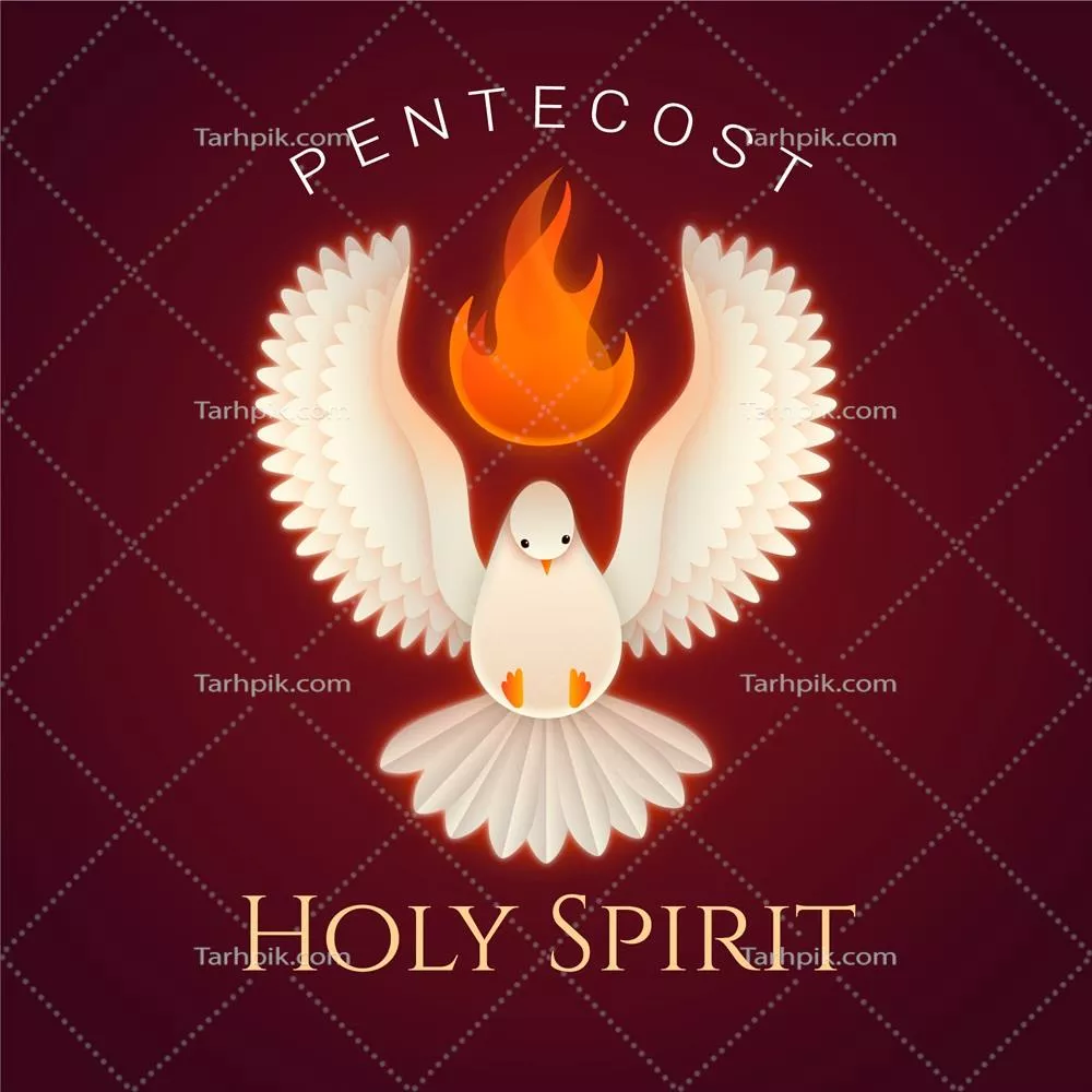 تصویر وکتور گرادیان نماز پنجاهه با طراحی مدرن و هنری