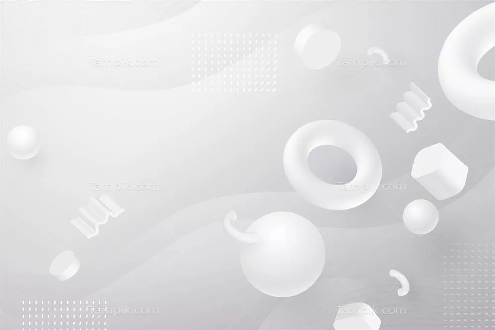 پیش‌زمینه‌ی رنگی گرادیان سفید و تک رنگ - وکتور با دو طرح