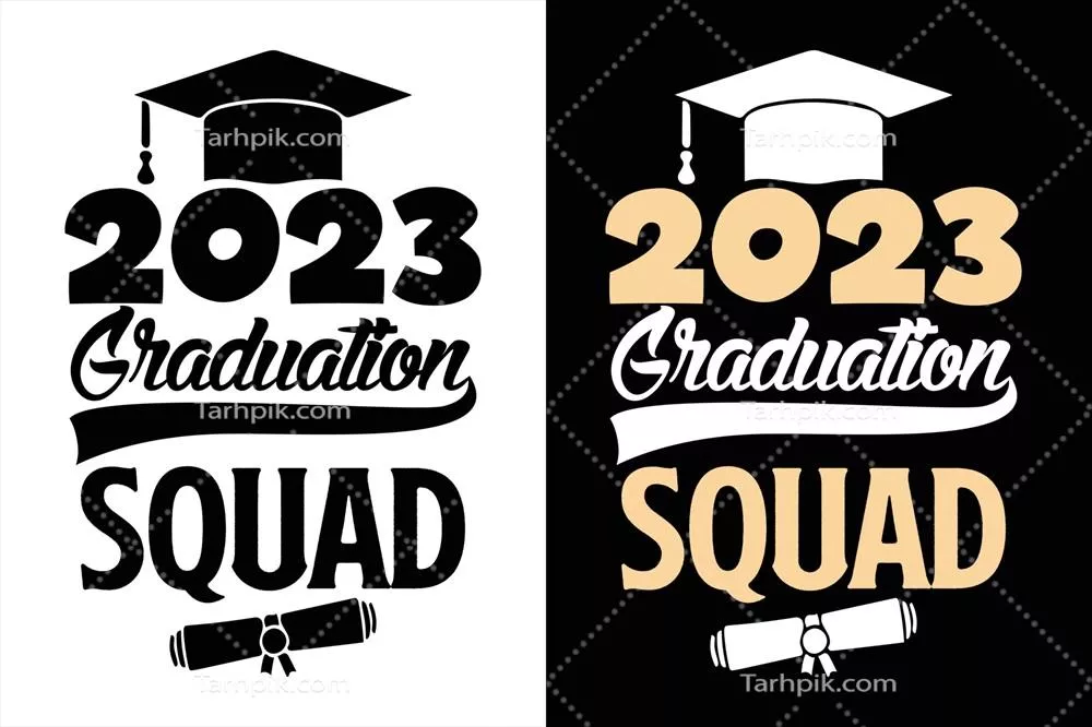 وکتور طراحی تیشرت فارغ التحصیلی: ایده های نو و خلاقانه برای جشن فارغ التحصیلی