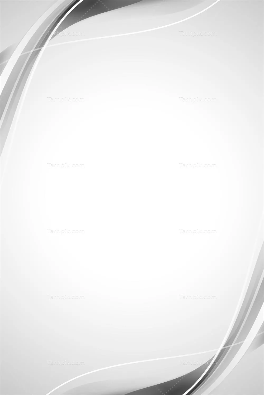 قالب وکتور فریم منحنی خاکستری با طراحی مدرن و زیبا