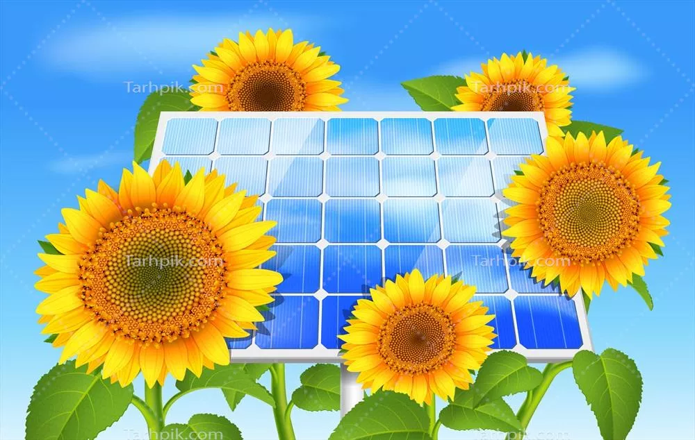 مفهوم انرژی سبز و محیط زیست در طراحی وکتورهای مدرن