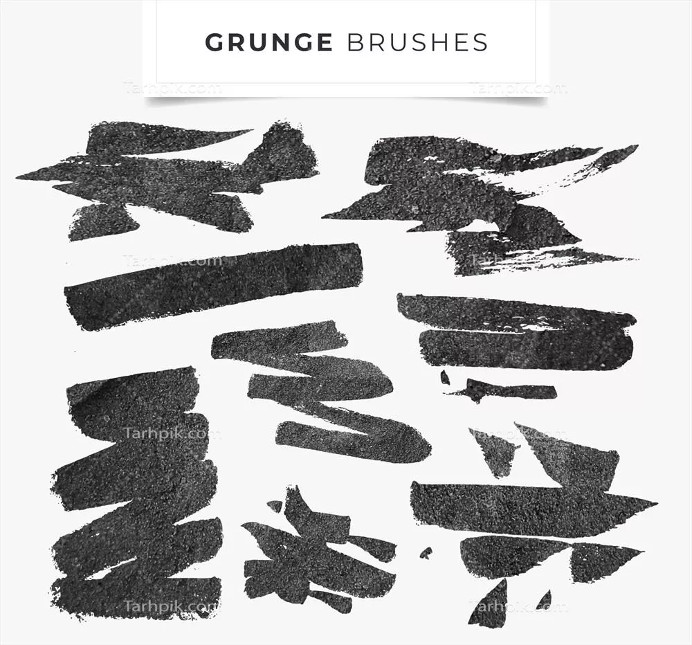 مجموعه وکتور قلموهای گرانج برای طراحیهای هنری و خلاقانه