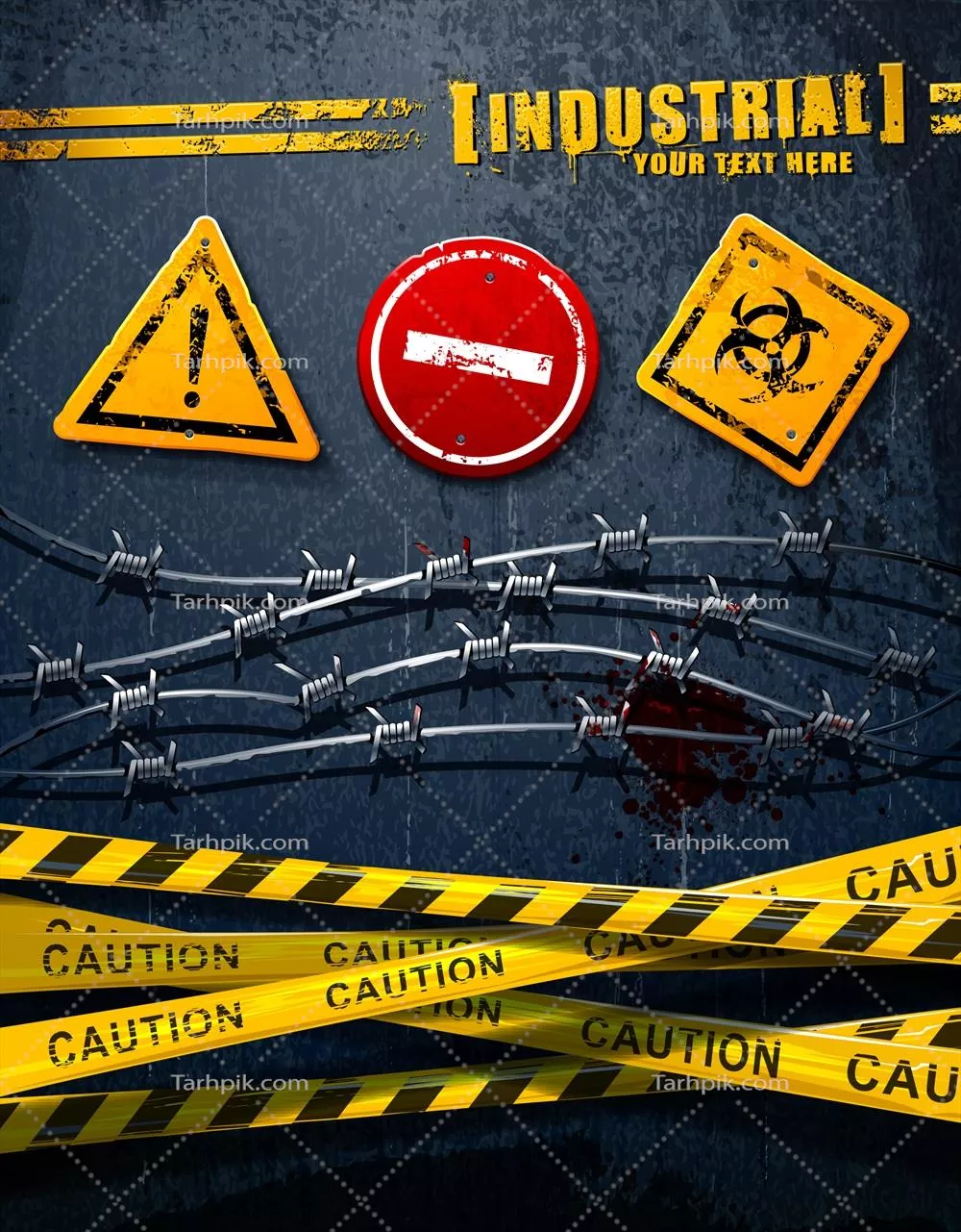 پس زمینه وکتور گرنج-صنعتی با طراحی منحصر به فرد و بافت‌های خشن