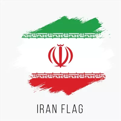 وکتور پرچم ایران با طراحی گرانجی: اتحاد سنت و نوآوری