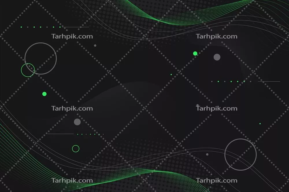 پس‌زمینه نقطه‌ای هاف‌تون با دایره‌ها - وکتور طراحی گرافیکی